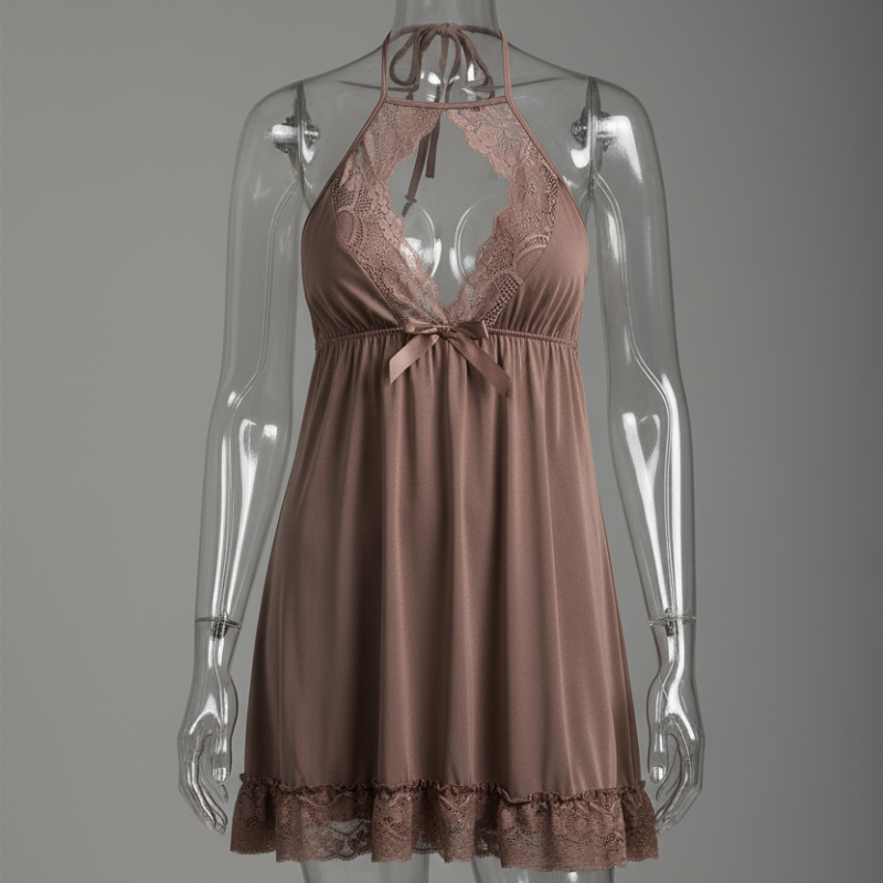 Elegant Deep V Nighty