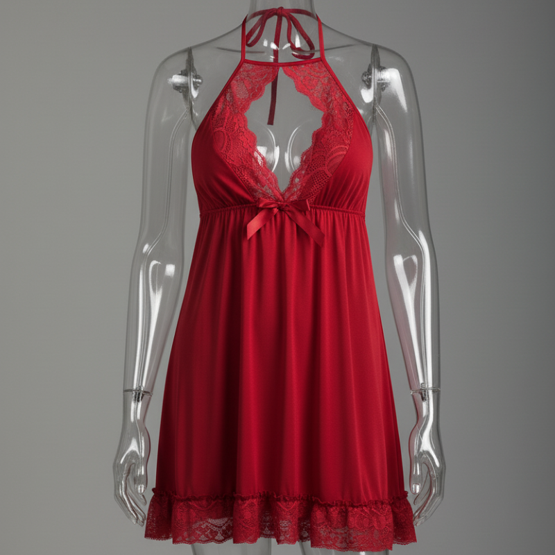 Elegant Deep V Nighty