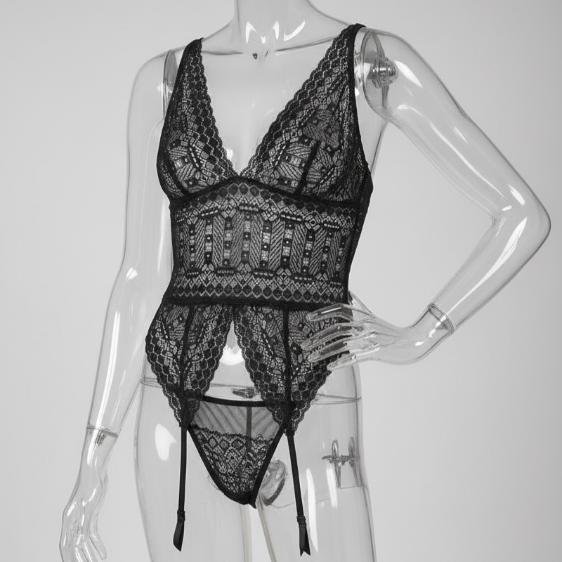 Seductive Sheer Lace Lingerie