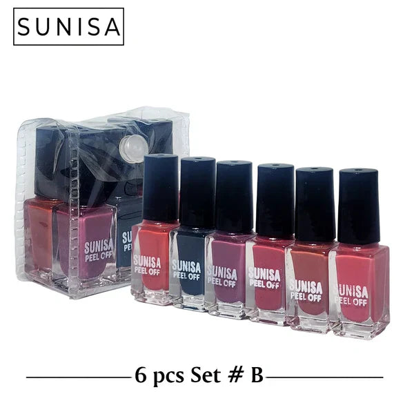 3 In 1  New Makeup Deal Kathleen 6 pcs  Lip Liner Pencil +Sunisa 6pcs  Nail Polish+96 pcs Fake Nails