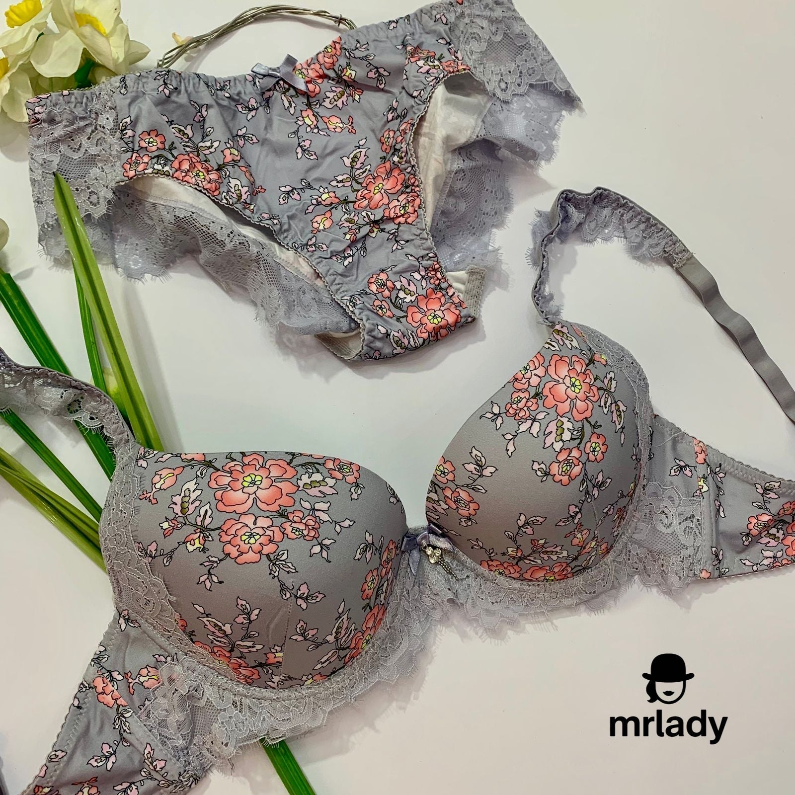 ROGER THIN PAD BRA SET V4