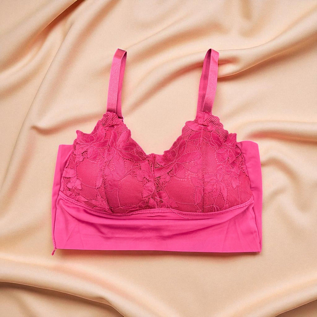 Frosted Lace Ice Bra