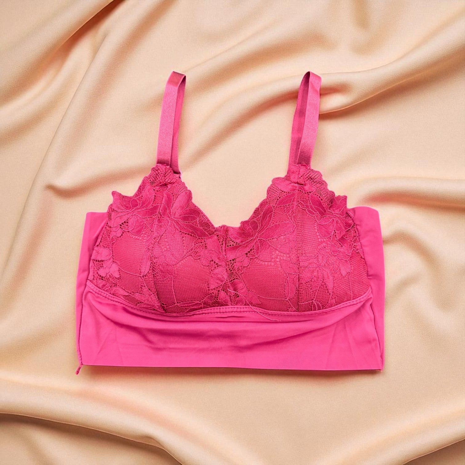 Frosted Lace Ice Bra