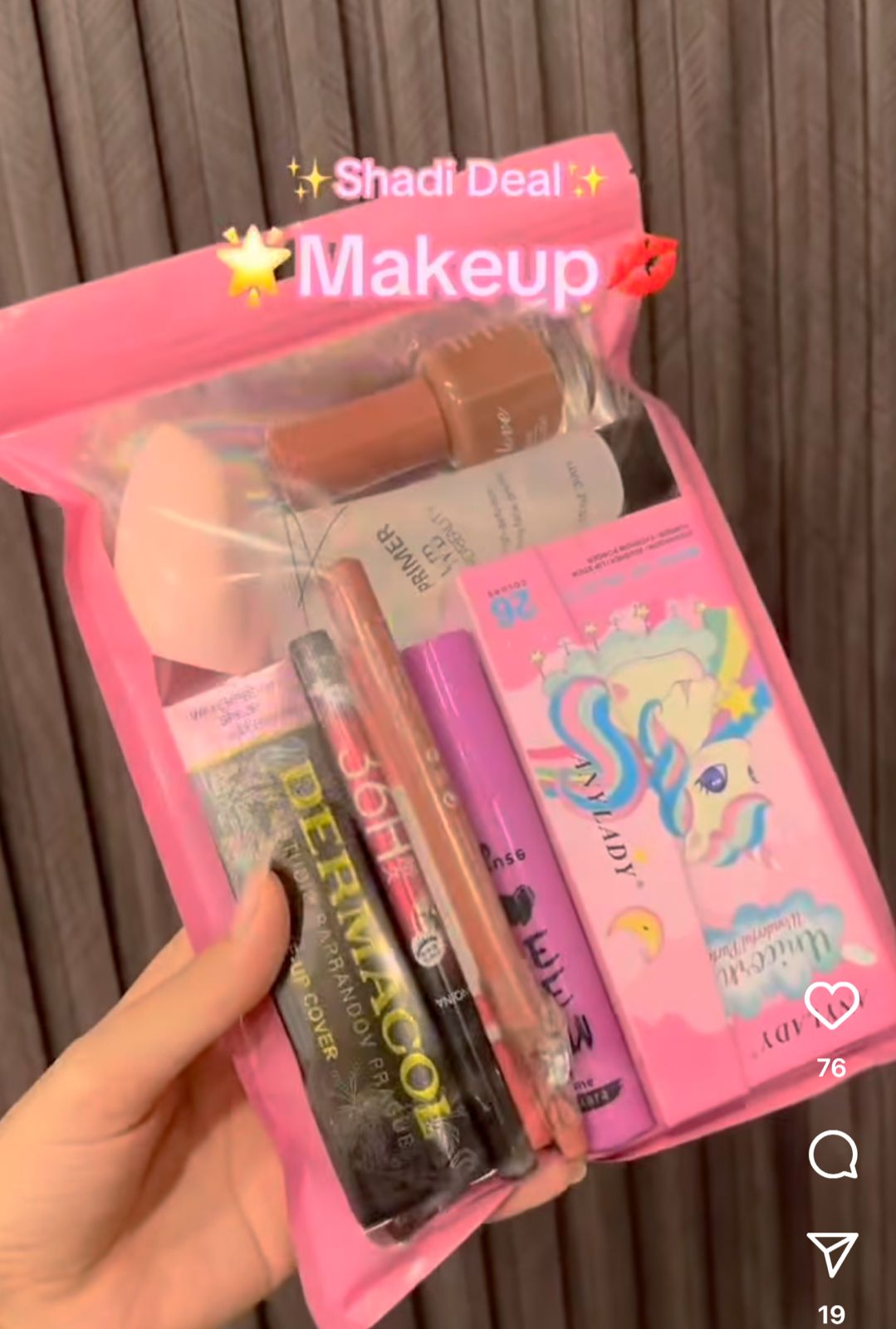 Class Shop Viral Shadi Makeup Deal Bundle - FREE DELIVERY