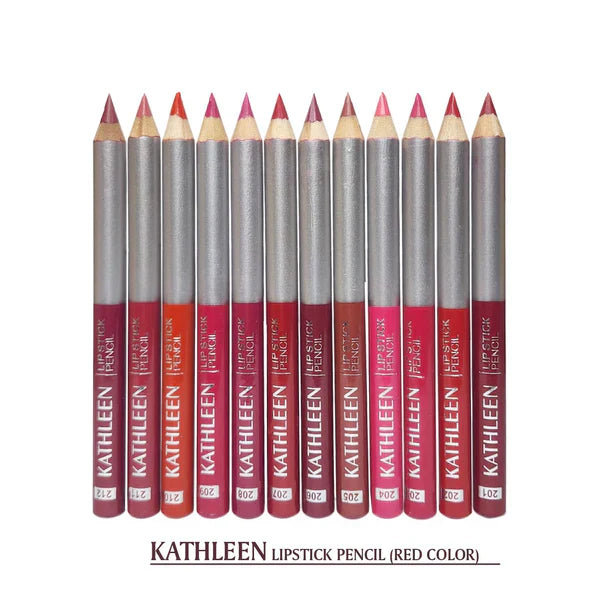 3 In 1  New Makeup Deal Kathleen 6 pcs  Lip Liner Pencil +Sunisa 6pcs  Nail Polish+96 pcs Fake Nails